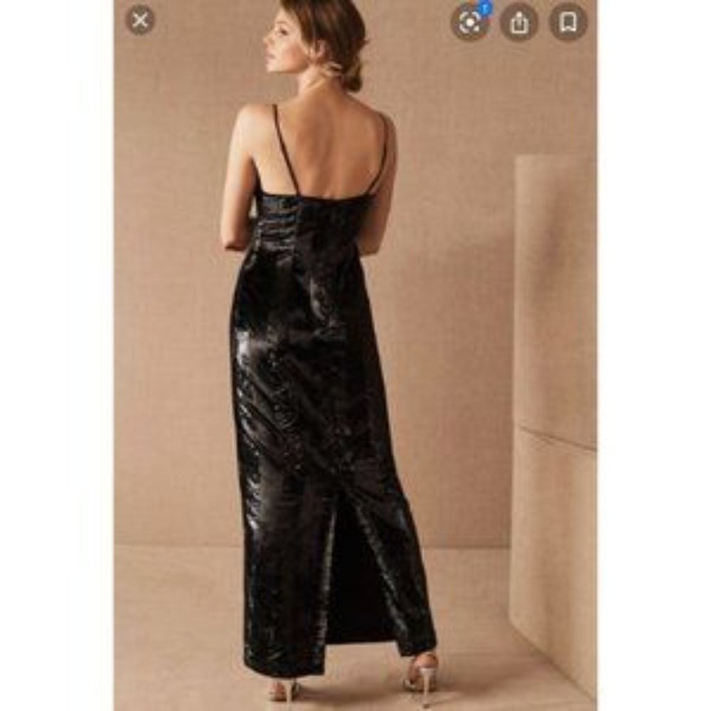 NWT Anthro x BHLDN Yumi Kim Velvet Pietra Dress